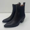 APPLE OF EDEN Brown Cowboy Boots
