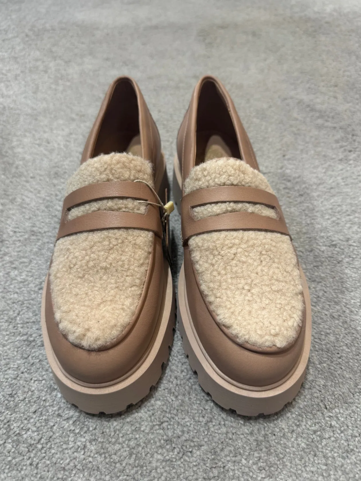 apple_of_eden_cappuccino__2.webp APPLE OF EDEN Cappuccino Fluffy Loafers