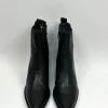 APPLE OF EDEN Classic Black Cowboy Boots