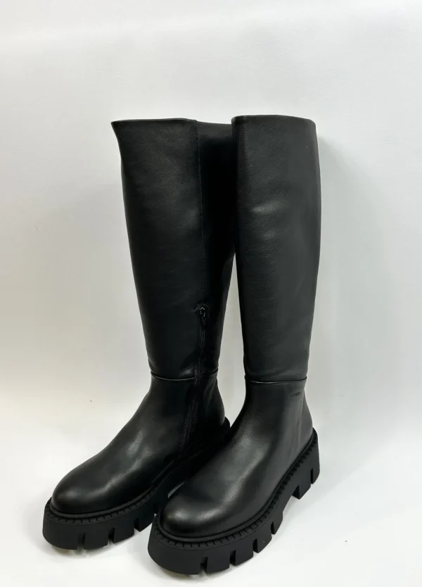 COPENHAGEN Black Knee High Boots