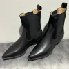 COPENHAGEN Black Leather Boots