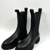 COPENHAGEN Black Mid-Calf Boot