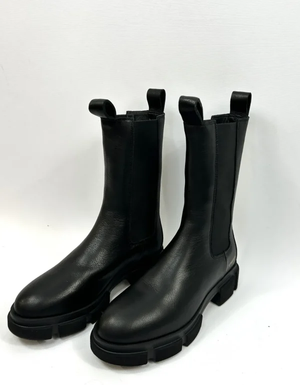 COPENHAGEN Black Mid-Calf Boot