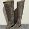 COPENHAGEN Grey Knee High Boots