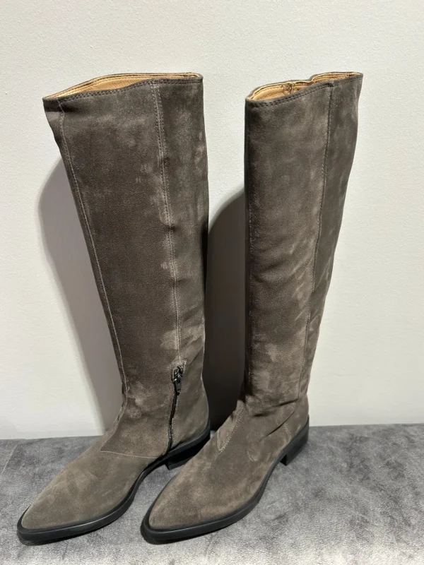 COPENHAGEN Grey Knee High Boots