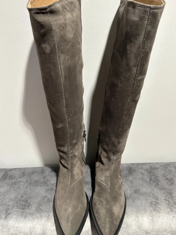 COPENHAGEN Grey Knee High Boots
