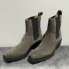 COPENHAGEN Grey Suede Boots