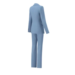 EMME Blue Full Suit Set
