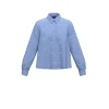 EMME Blue Shirt With Flower Detail