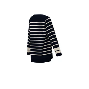 EMME Navy & White Jumper