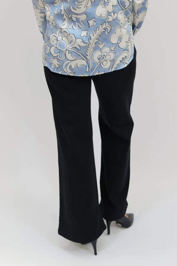 EMME Navy Patch Pocket Trousers