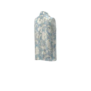 EMME Sleeveless Blue Floral Print Blouse
