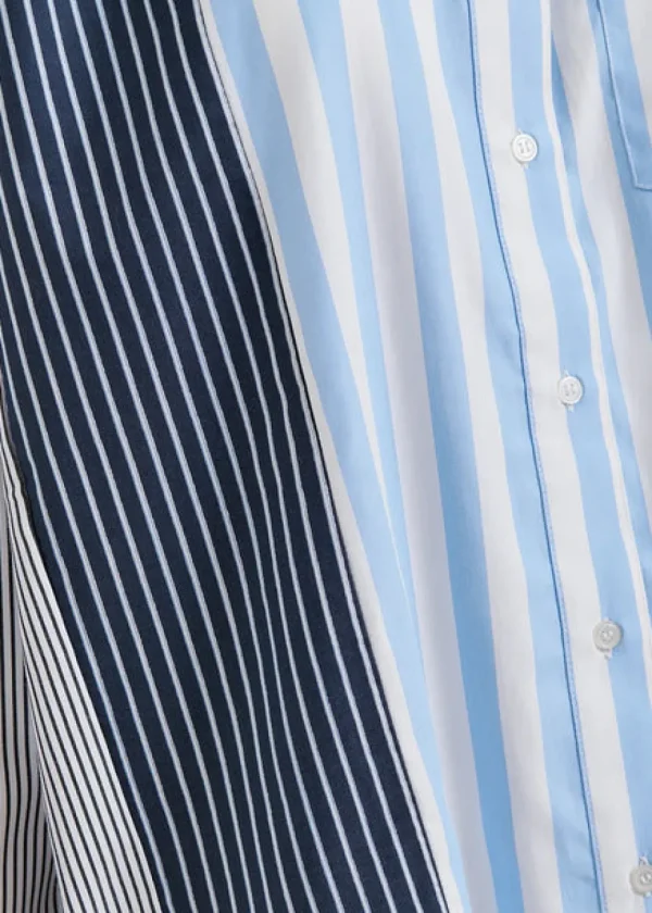ESSENTIEL Blue & White Stripe Shirt