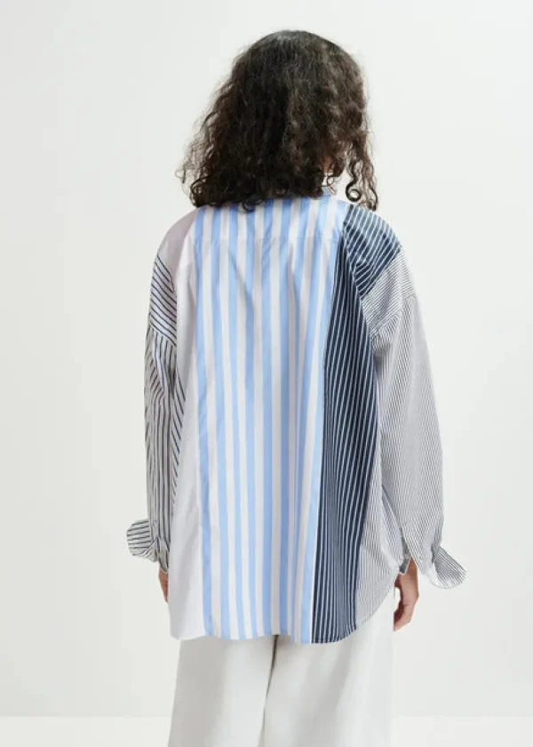 ESSENTIEL Blue & White Stripe Shirt