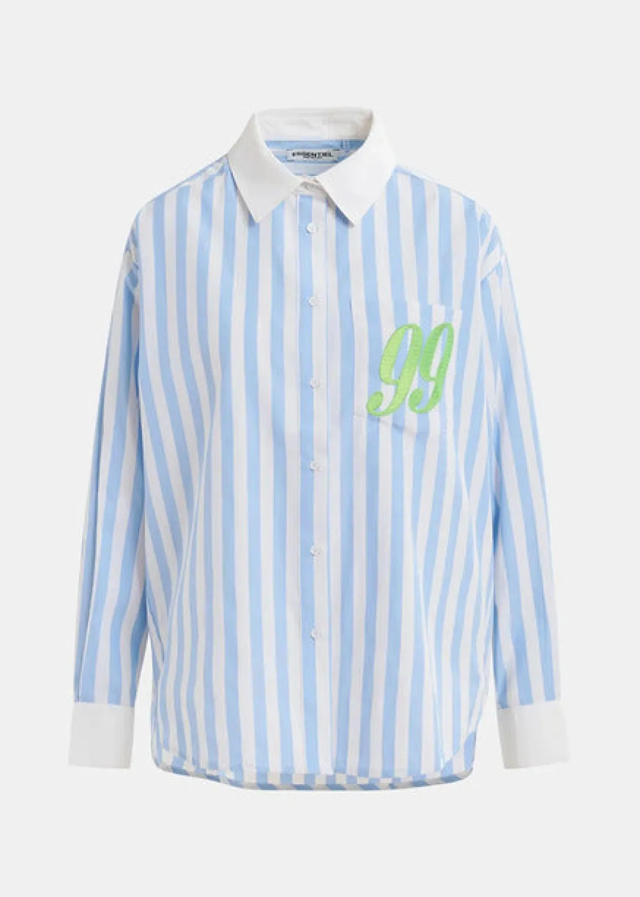 essentiel_blue_amp_white__4-1.webp ESSENTIEL Blue & White Pinstripe Shirt