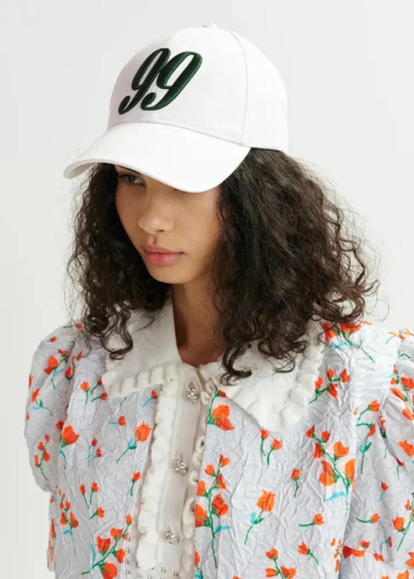 ESSENTIEL Floral Jacket With Puffed Sleeves