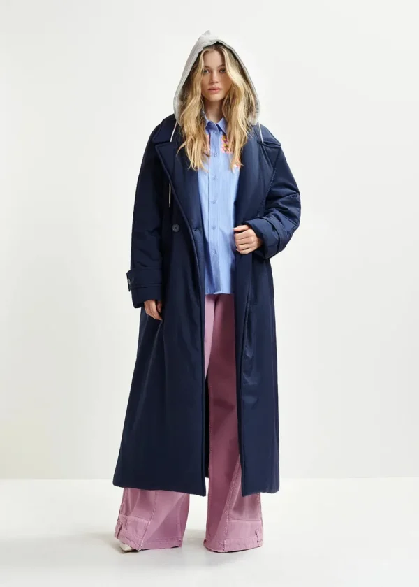 ESSENTIEL Navy Rain Coat