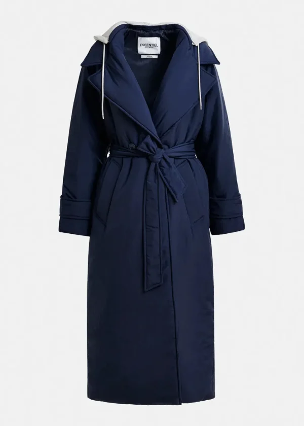 ESSENTIEL Navy Rain Coat