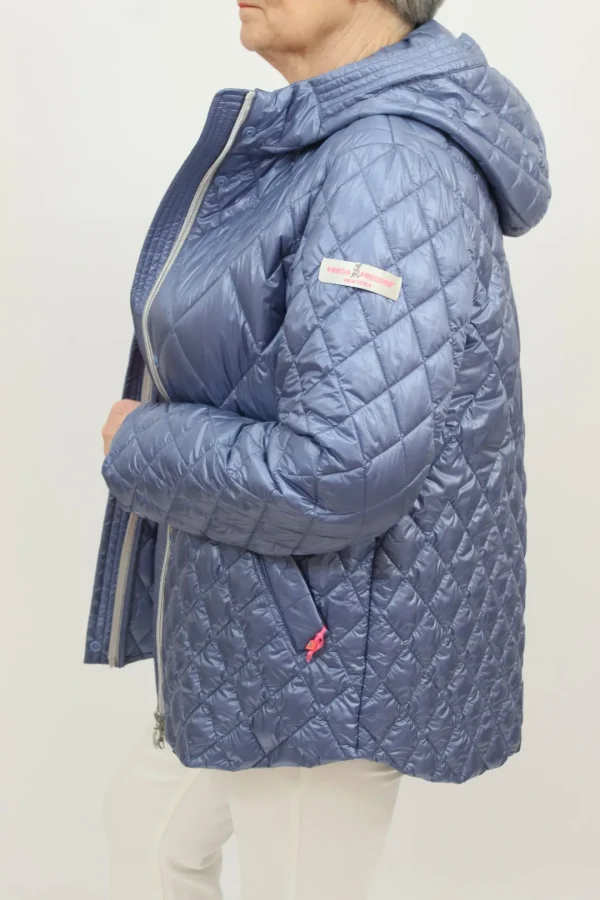 FRIEDA & FREDDIES Blue Padded Coat