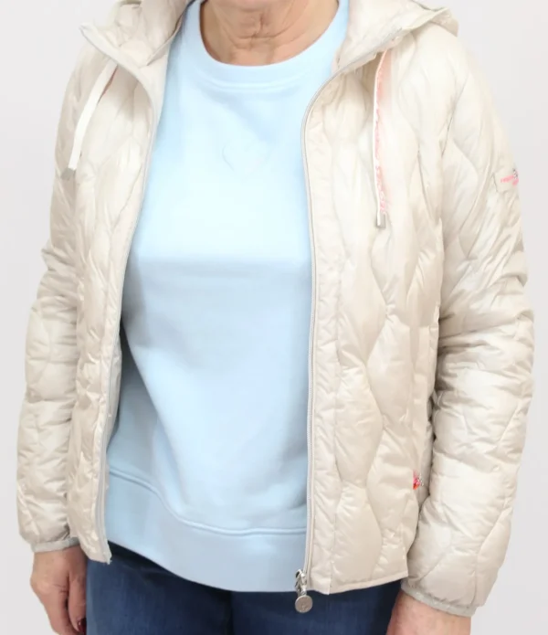 FRIEDA & FREDDIES Cream Padded Jacket