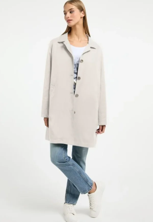 FRIEDA & FREDDIES Off-White Trench Coat