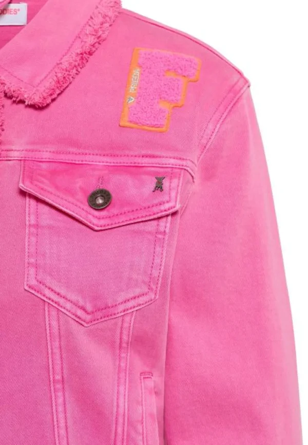 FRIEDA & FREDDIES Pink Denim Jacket