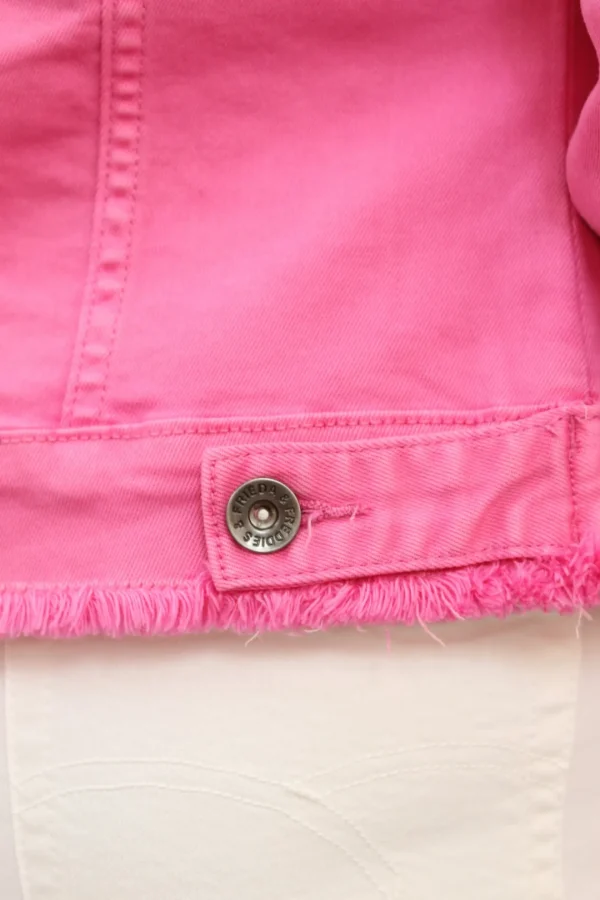 FRIEDA & FREDDIES Pink Denim Jacket
