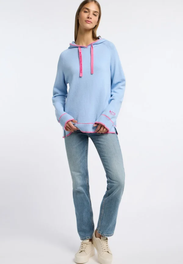 FRIEDA & FREDDIES Sky Blue Hoodie