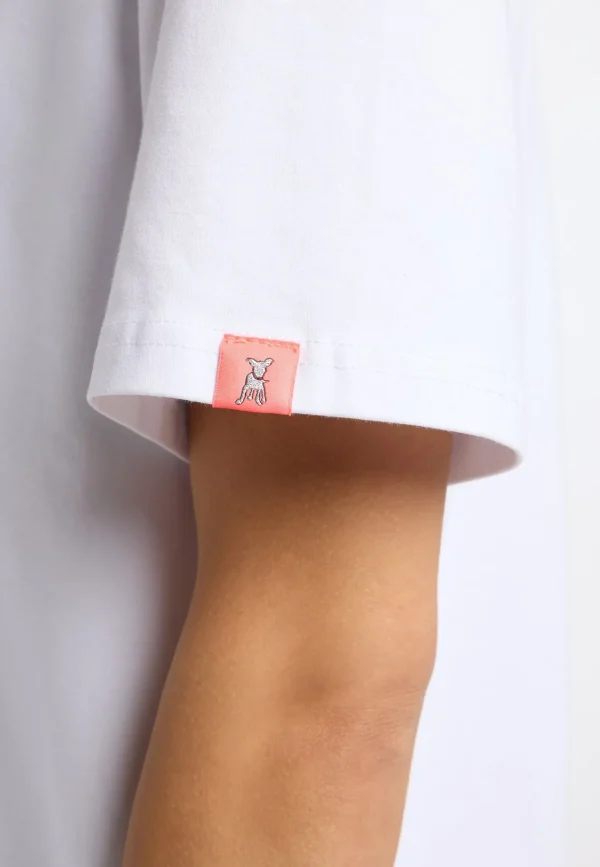 FRIEDA & FREDDIES White Teddy Printed T shirt