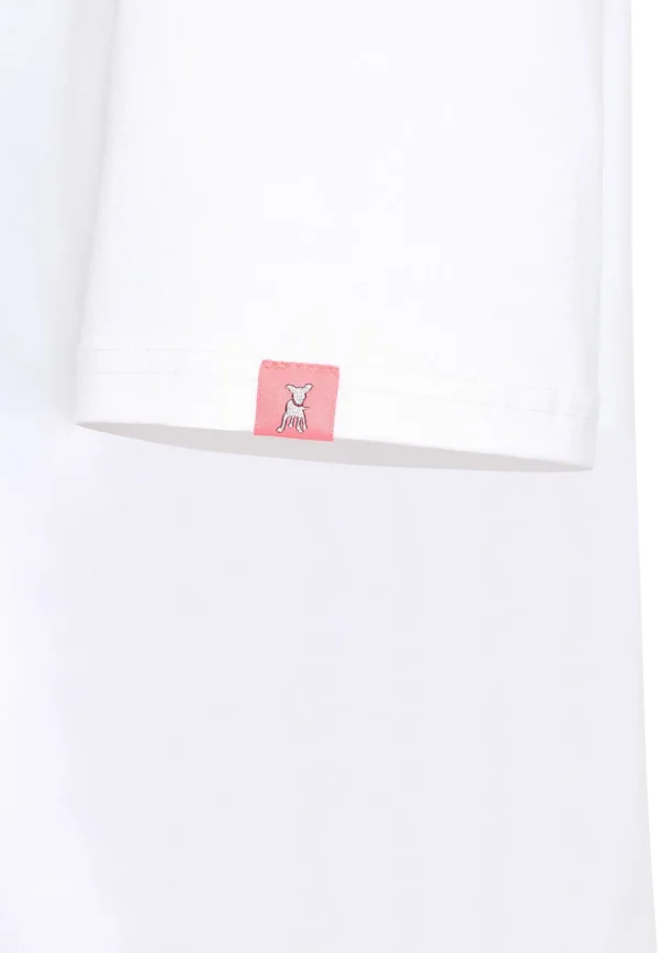 FRIEDA & FREDDIES White Teddy Printed T shirt