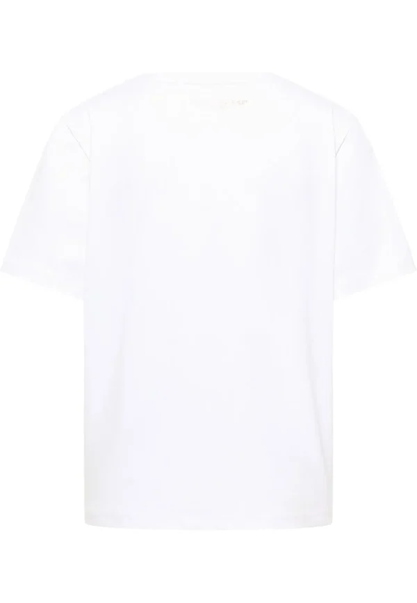 FRIEDA & FREDDIES White Teddy Printed T shirt