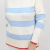 FRIEDA AND FREDDIES Blue Stripe Sweater