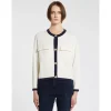 IBLUES Cream Boxy Cardigan
