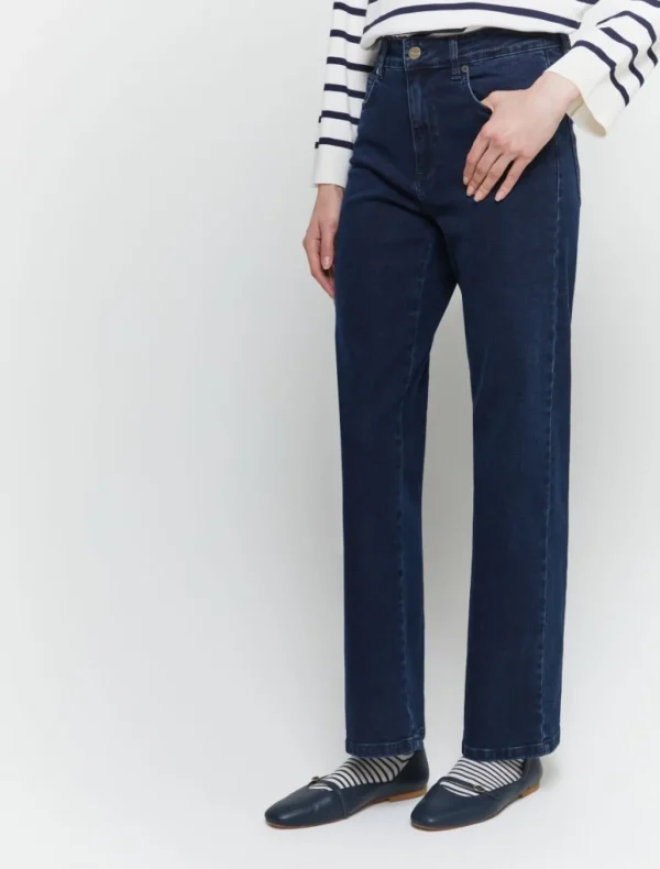 IBLUES Deep Denim Straight Jeans