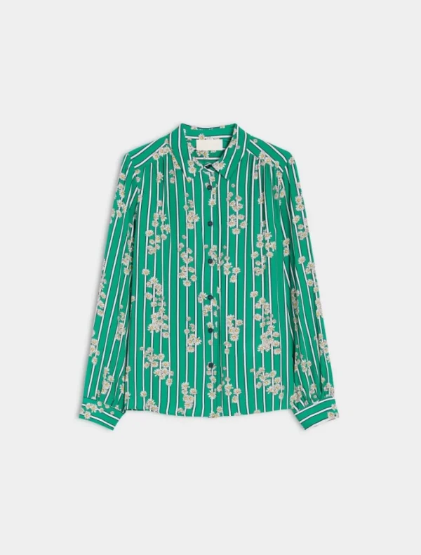 IBLUES Green Floral Blouse