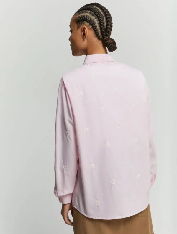 IBLUES Pink Daisy Shirt