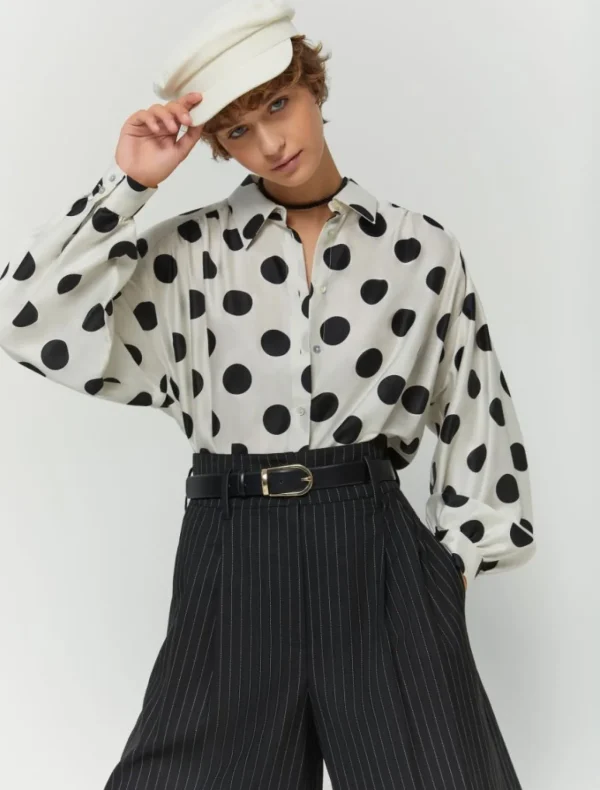 IBLUES Polka Dot Blouse
