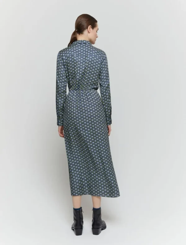 IBLUES Printed Blue Dress
