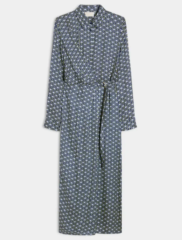IBLUES Printed Blue Dress