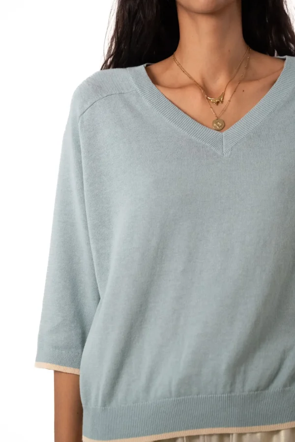 JEFF Blue Sweater