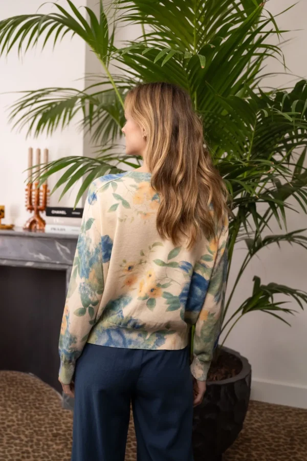 JEFF Floral Sweater
