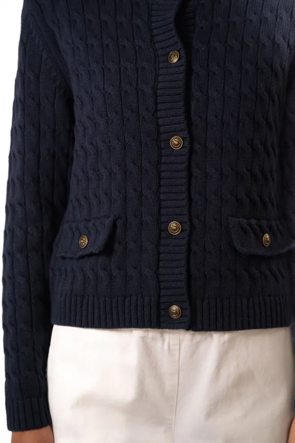 JEFF Navy Cardigan