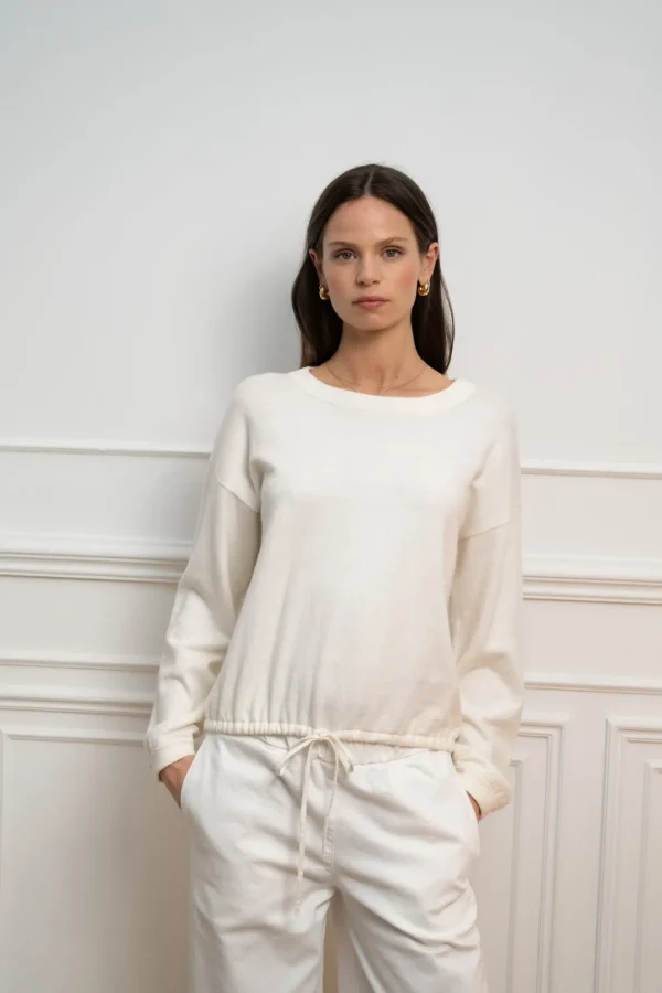 JEFF Off-White Sweater