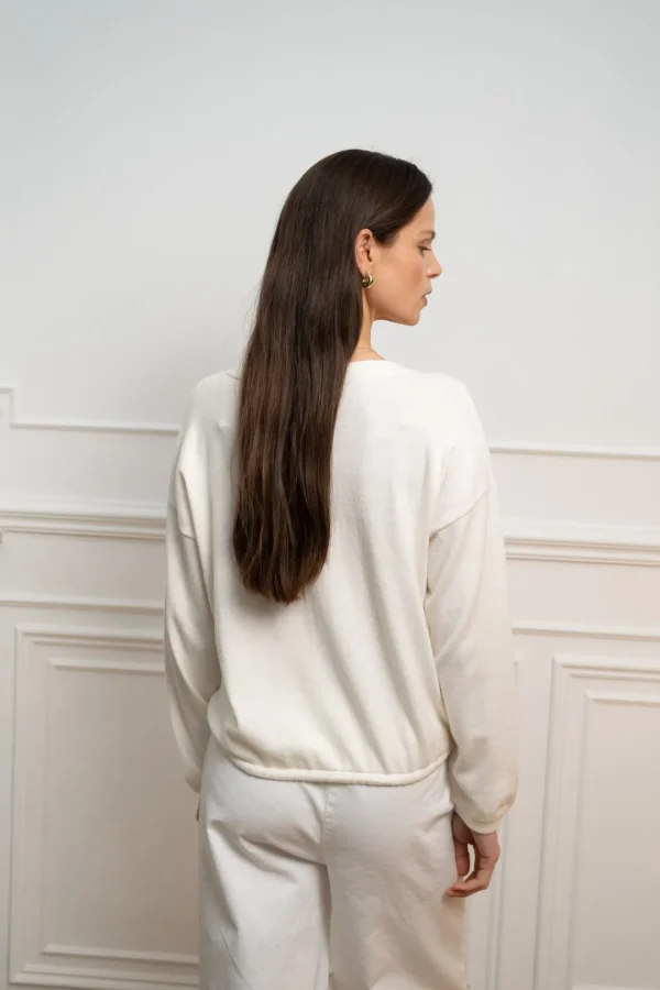 JEFF Off-White Sweater