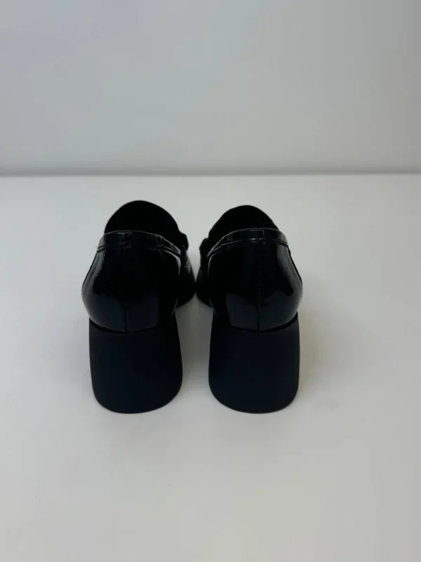 JOSE SAENZ Black Heel Loafers