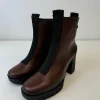 JOSE SAENZ Brown Heel Boots