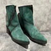 JOSE SAENZ Green Suede boots