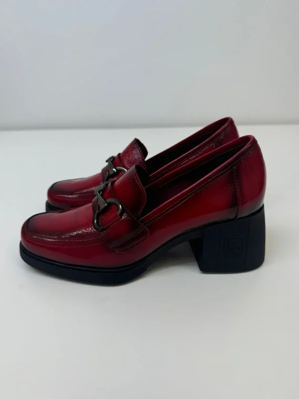 JOSE SAENZ Red Heel Loafers