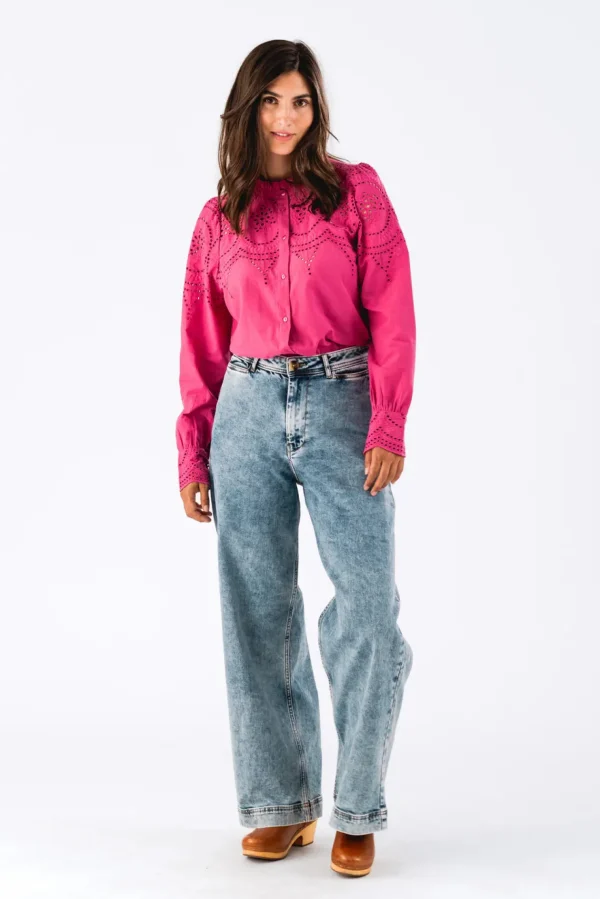 LOLLIES Pink Blouse