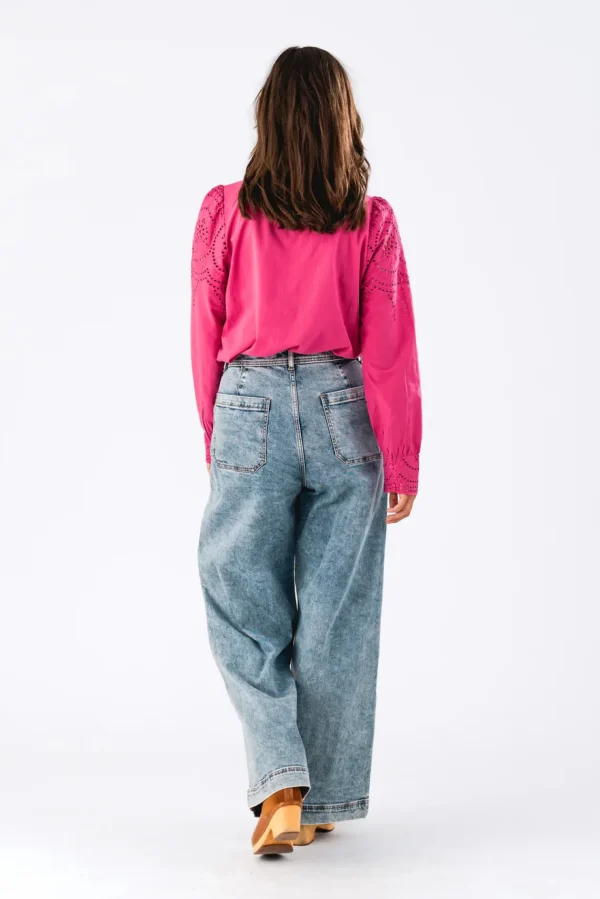 LOLLIES Pink Blouse